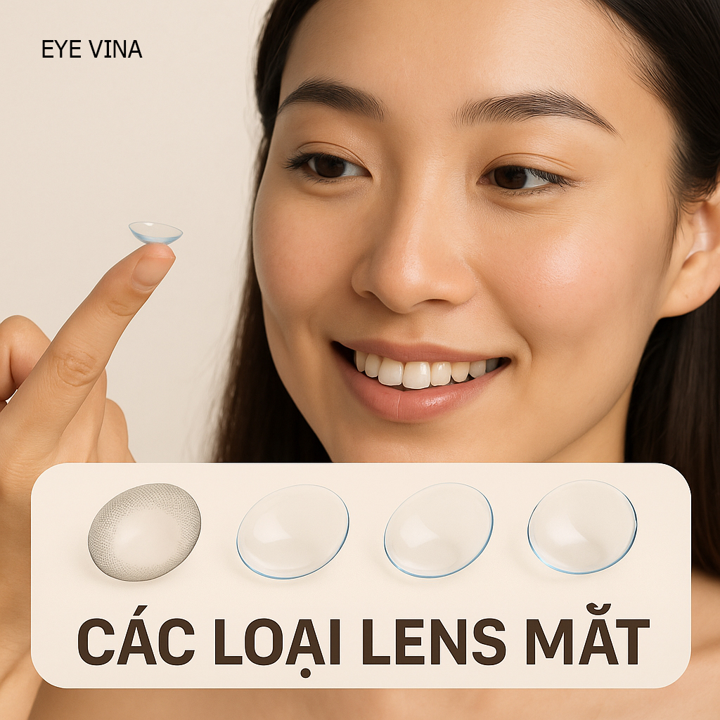 	Các loại lens mắt phổ biến hiện nay